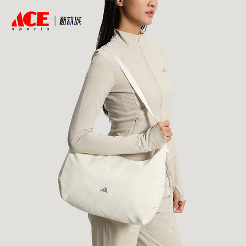 Adidas/阿迪达斯正品2026年女士经典运动休闲单肩斜挎包KT3034