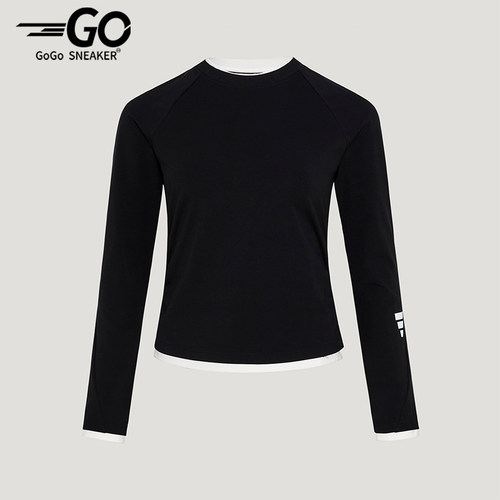 Adidas/阿迪达斯正品FOS W TEE LS2 女运动休闲经典长袖T恤KU5428