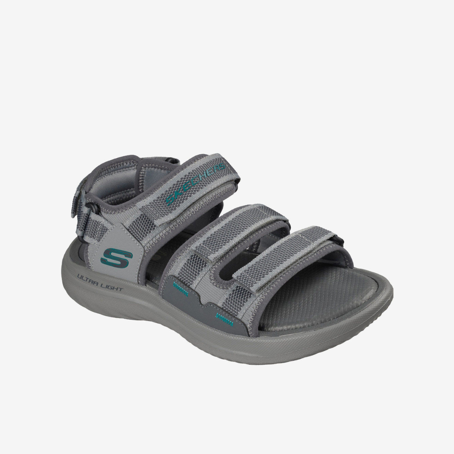 Skechers斯凯奇正品SPORT男轻便舒适沙滩后绊带凉鞋232986-GYTQ