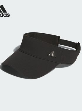 Adidas/阿迪达斯正品METAL VISOR男女高尔夫运动空顶帽IS6567
