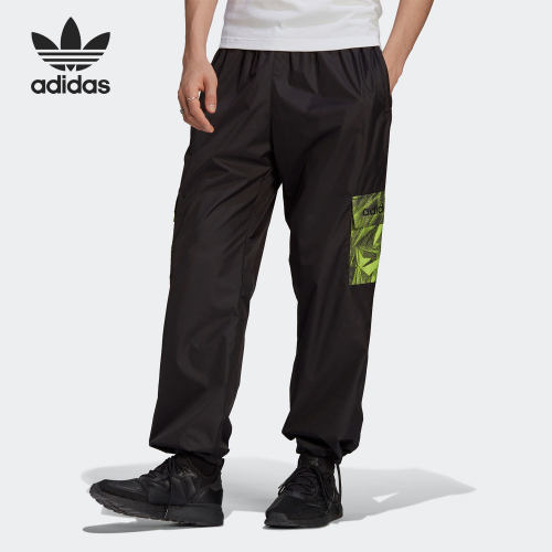 Adidas/阿迪达斯正品三叶草新款男子时尚宽松休闲运动长裤 GN3644