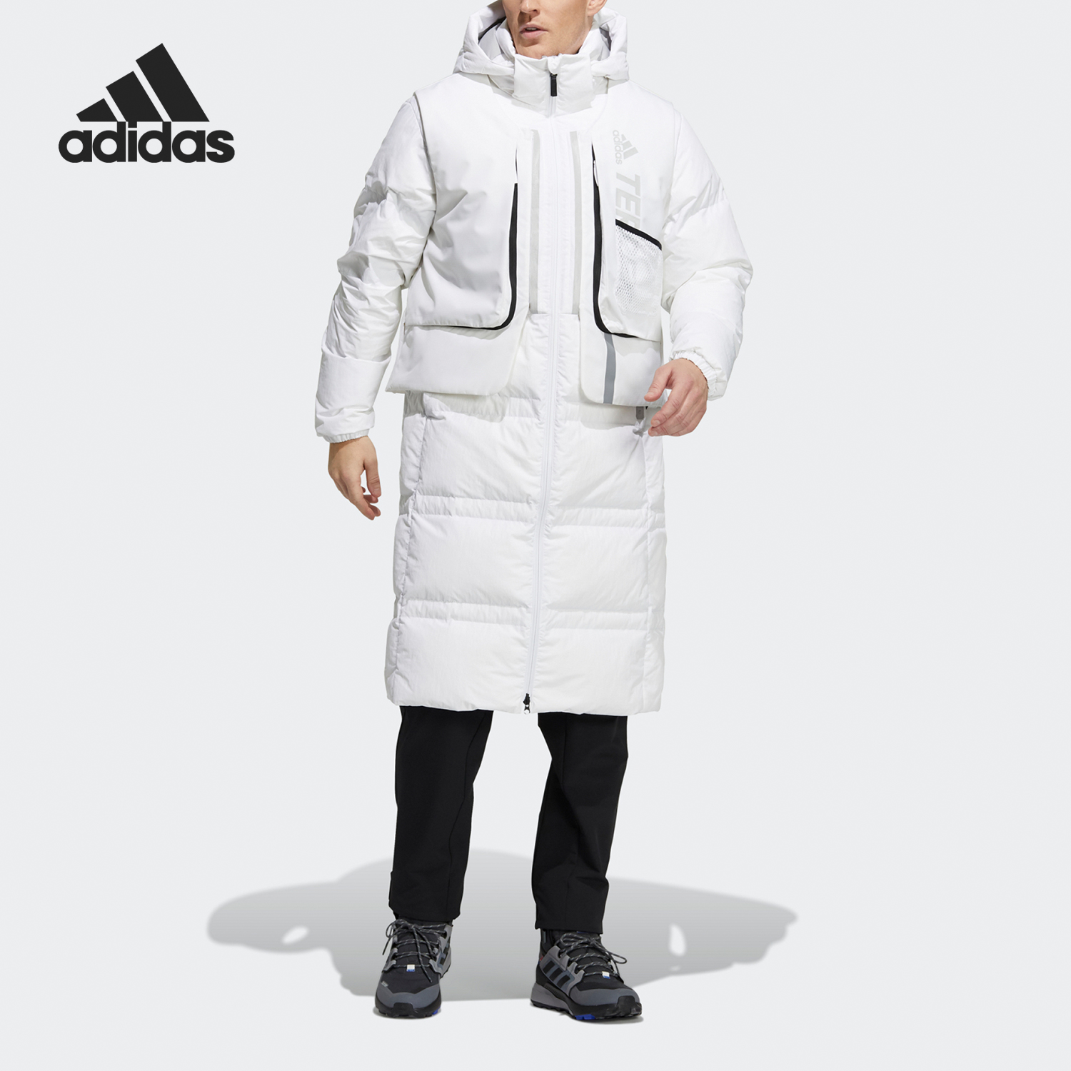 【XS-亚洲码】阿迪达斯男羽绒服 断码清仓