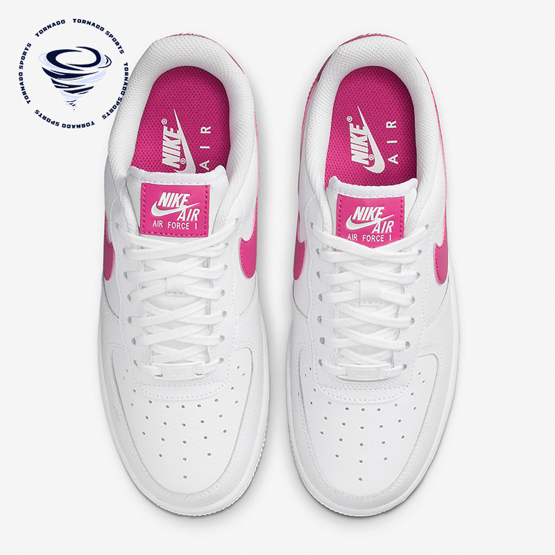 Nike/耐克正品Air Force 1女士休闲厚底耐磨轻便板鞋DD8959-102