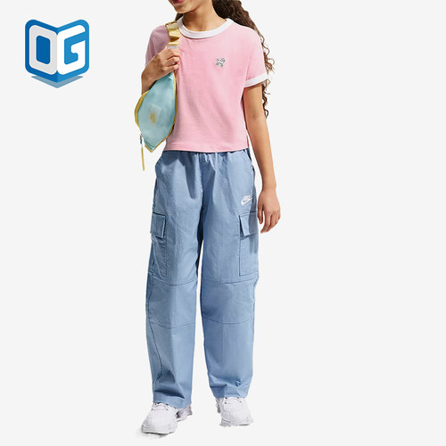 Nike/耐克正品大童轻盈柔软时尚透气圆领短袖T恤IR4948-690