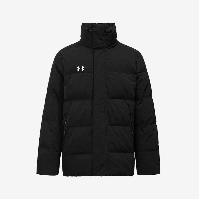 UA/安德玛正品新款男女同款保暖运动休闲立领羽绒服23600802-001