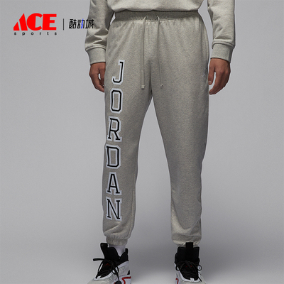 耐克男士字母运动休闲束脚长裤