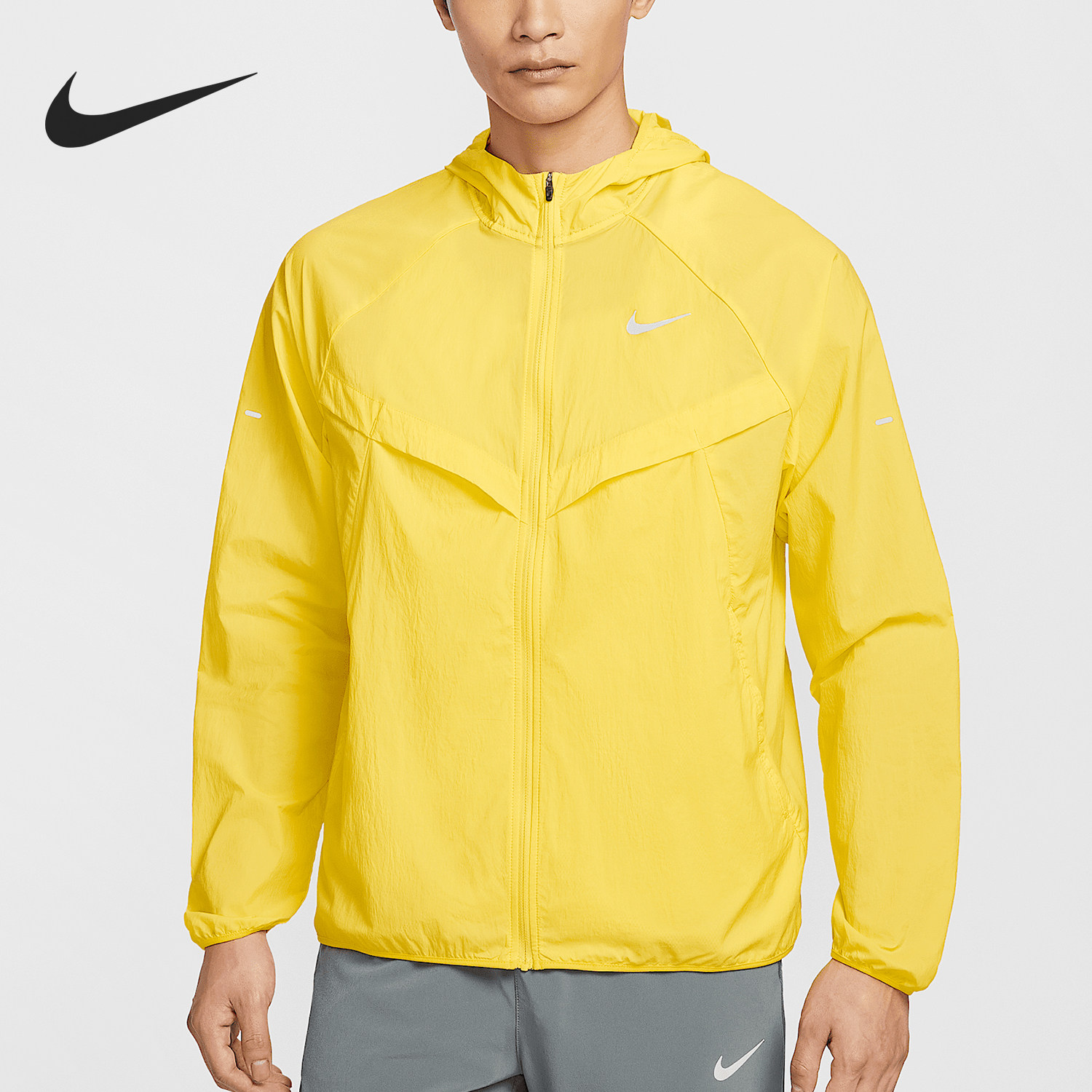 Nike/耐克官方正品Stride Repel男士跑步简约运动外套HV4549-718