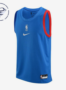 Nike/耐克正品运动男士圆领透气经典休闲复古无袖背心DR2275-435