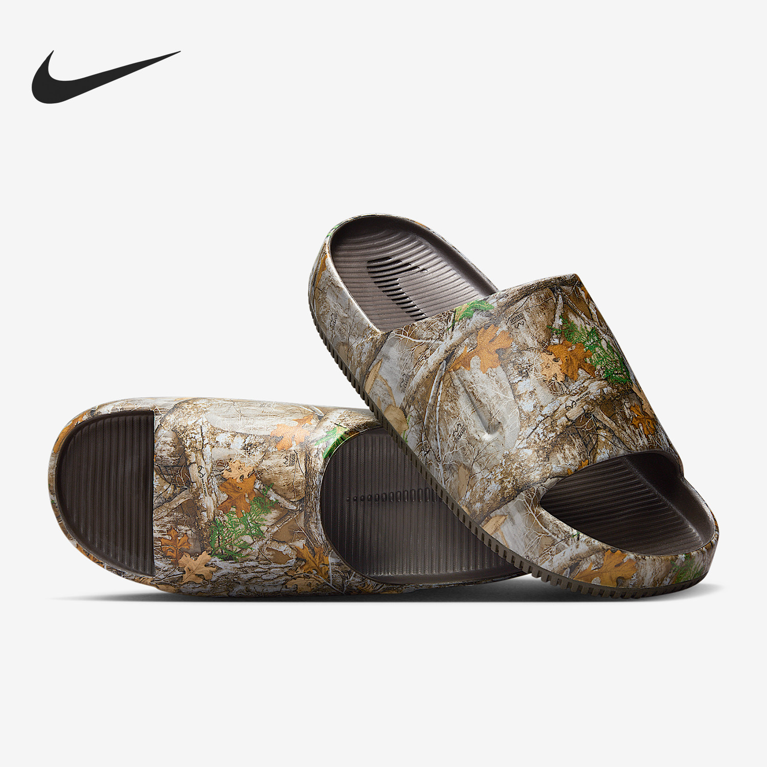 Nike/耐克正品Calm RealTree男士日常时尚耐磨拖鞋IB2885-200