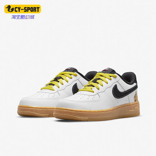 Nike/耐克正品FORCE 1 LV8大童女子低帮休闲运动鞋DO5856-100