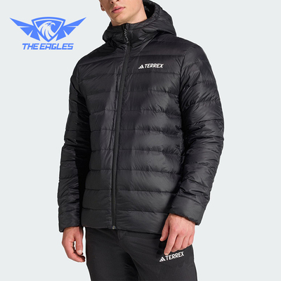 Adidas/阿迪达斯正品2025 MULTI男士休闲保暖户外羽绒服KB2176