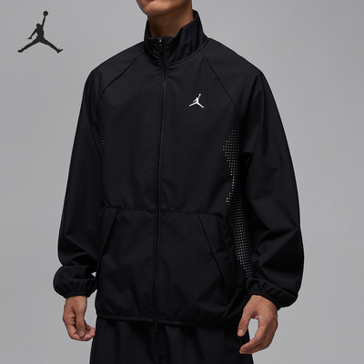 Nike/耐克官方正品JORDAN男士梭织宽松立领运动外套HF9886-011