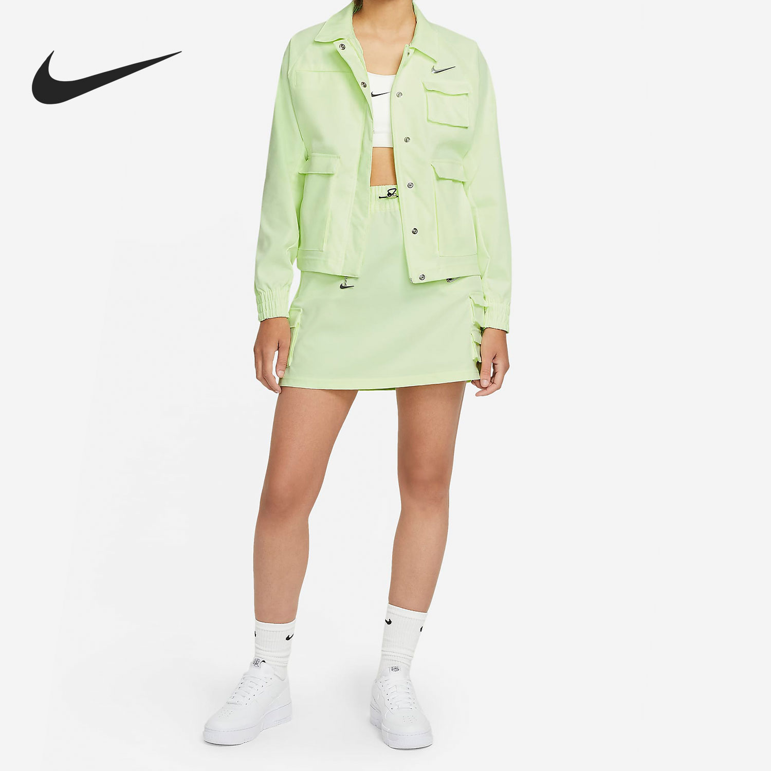 Nike/耐克官方正品 SPORTSWEAR 女子运动休闲夹克外套 CZ8900-701