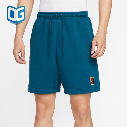 Nike/耐克正品2025夏季男士经典针织透气网球运动短裤HM6769-415