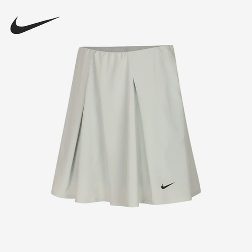 Nike/耐克正品NGC短裙新款女浅灰色中腰松紧短裙IH0516-034