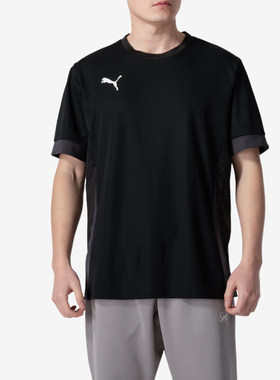 Puma/彪马正品2024新款男士休闲宽松训练短袖T恤705747-03