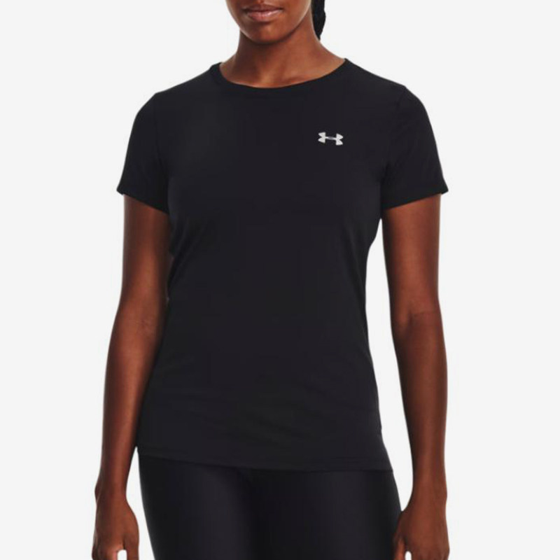 UA/安德玛正品运动训练女士修身透气轻盈弹力短袖T恤1277207-001,运动服/休闲服装,运动T恤,淘宝优惠券,粉丝福利购,淘宝优惠卷
