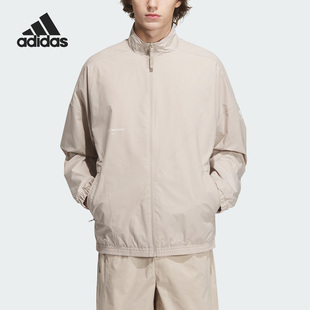 阿迪达斯男子运动梭织立领外套IP4953 Adidas