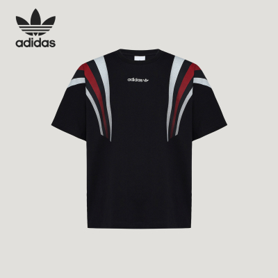 Adidas/阿迪达斯正品三叶草男士圆领套头经典透气日常短袖KW2015