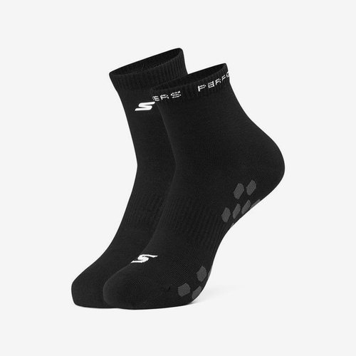 Skechers/斯凯奇正品2023夏季男女透气运动两双装短筒袜子