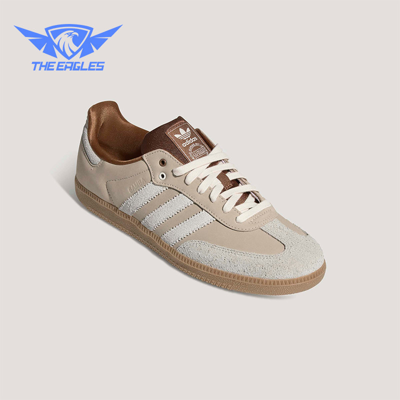 Adidas/阿迪达斯正品三叶草男女款耐磨经典运动鞋德训鞋KJ7306 - 实物图