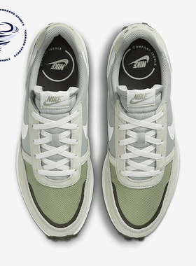 Nike/耐克正品Waffle Nav男士复古翻毛皮经典休闲鞋FJ4195-300