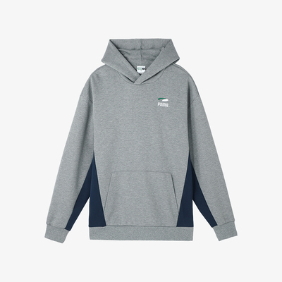 彪马男士连帽宽松休闲运动卫衣