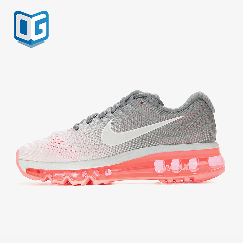 Nike/耐克正品Air Max 2017女士耐磨柔软缓震运动跑鞋849560-007