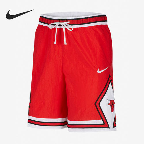 Nike/耐克正品男子NBA公牛梭织休闲运动五分短裤 CV5597-657