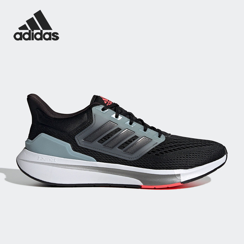 Adidas/阿迪达斯正品EQ21 RUN 男子透气运动跑步鞋GZ0604,运动鞋new,跑步鞋,淘宝优惠券,粉丝福利购,淘宝优惠卷