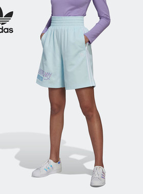 Adidas/阿迪达斯正品三叶草BOXING SHORTS女子运动短裤HT3760