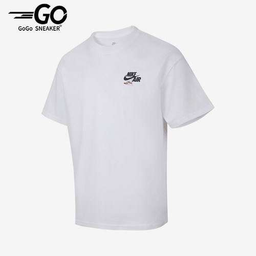 Nike/耐克正品Swoosh男士新款透气休闲经典运动短袖HQ9276-100