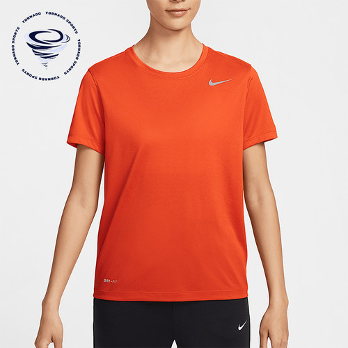 Nike/耐克正品夏季新款女士针织运动经典圆领短袖T恤IB8899-888