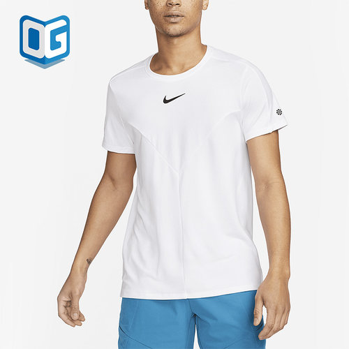 Nike/耐克正品男士休闲时尚简约运动透气圆领短袖DV4159-100