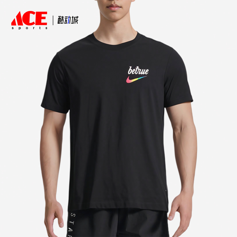 Nike/耐克正品夏季款男士休闲圆领透气图案运动短袖DJ0929-010