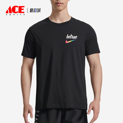 Nike/耐克正品夏季款男士休闲圆领透气图案运动短袖DJ0929-010