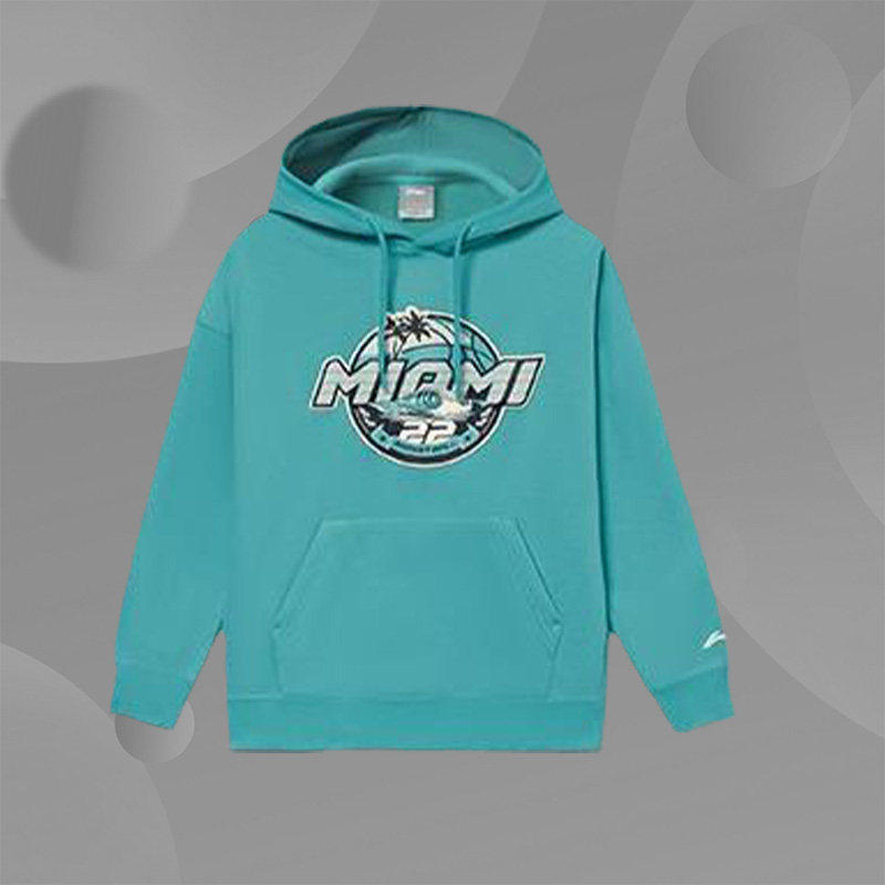 Lining/李宁正品冬季新品星球大战男子加绒套头运动卫衣 AWDR707