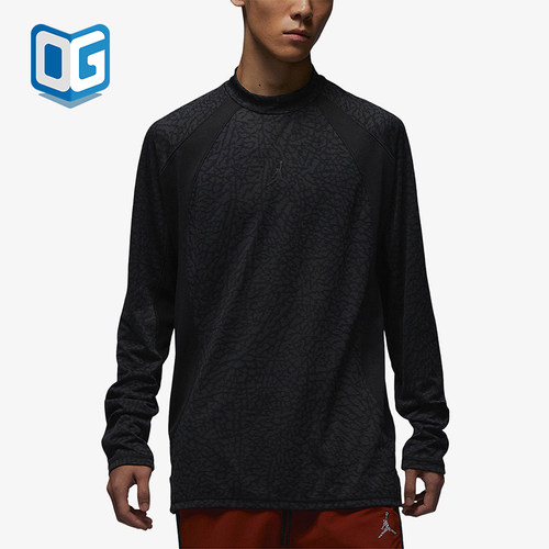 Nike/耐克正品JORDAN男士时尚运动宽松圆领经典长袖T恤FD8124-022