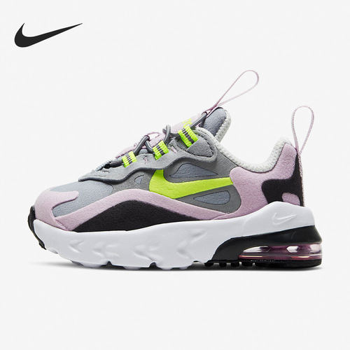 Nike/耐克正品Air Max 270 React 婴童气垫运动鞋 CD2654-010