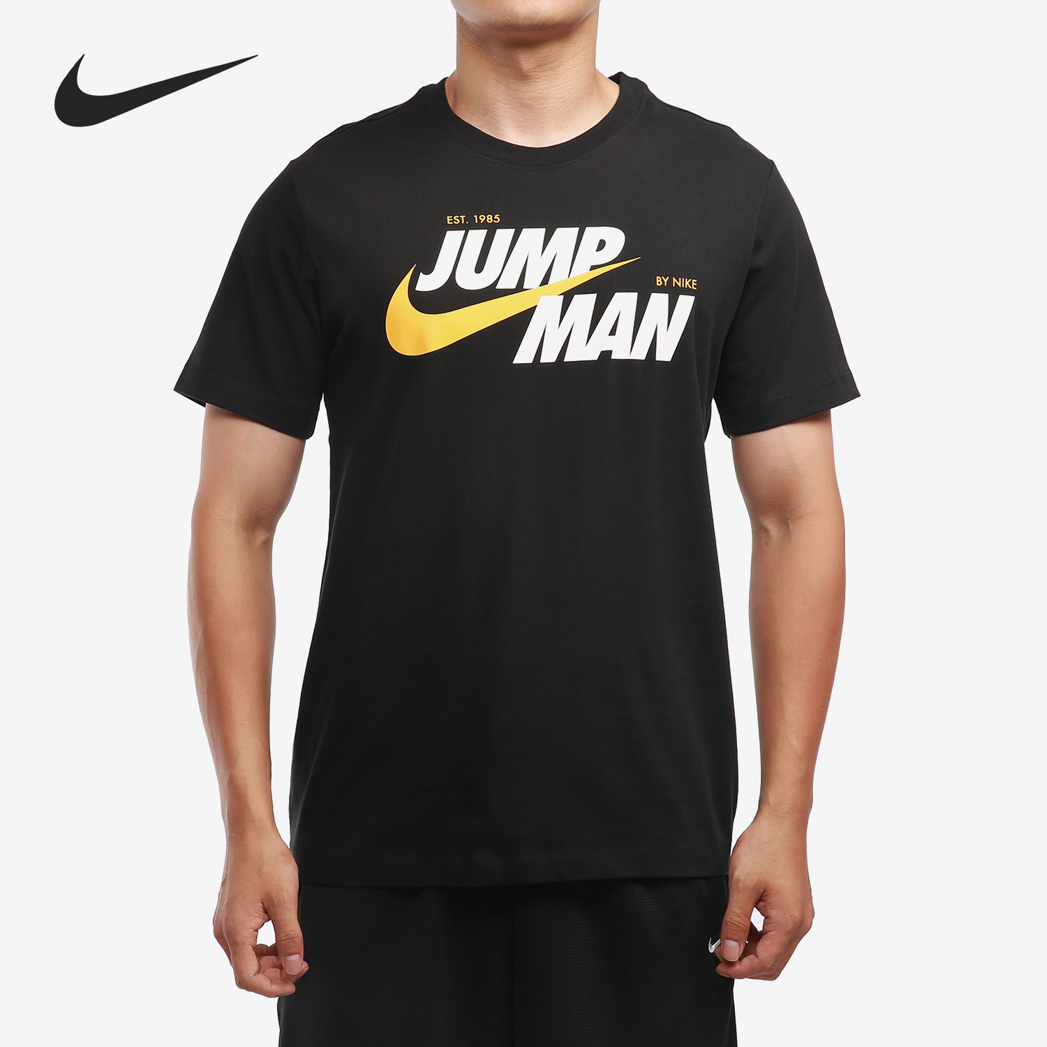 Nike/耐克正Jordan新款男子透气运动休闲圆领短袖T恤 DM3220-010