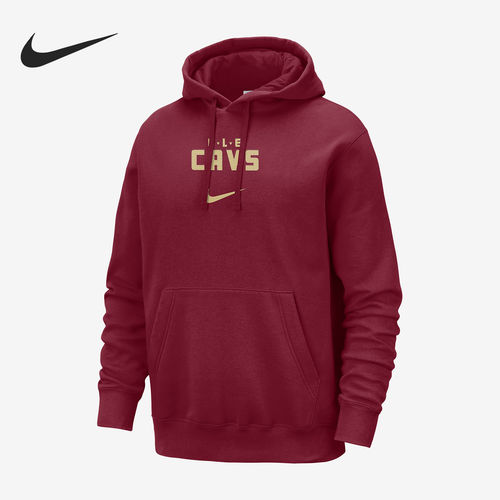 Nike/耐克正品克利夫兰骑士队男士连帽运动卫衣FB4826-698