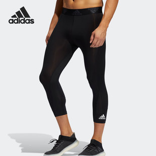 男子跑步健身运动七分紧身裤 Adidas 新款 当季 GM5034 阿迪达斯正品