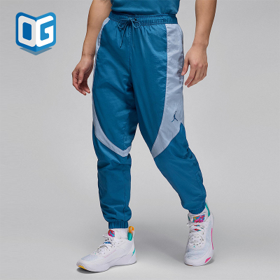 Nike/耐克正品JORDAN男士休闲运动束脚拼接耐穿长裤FN5851-457