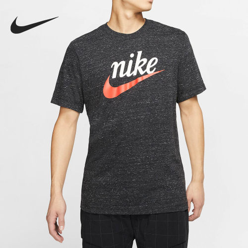 Nike/耐克正品男子圆领休闲运动宽松LOGO上衣短袖T恤 CK2382-封面