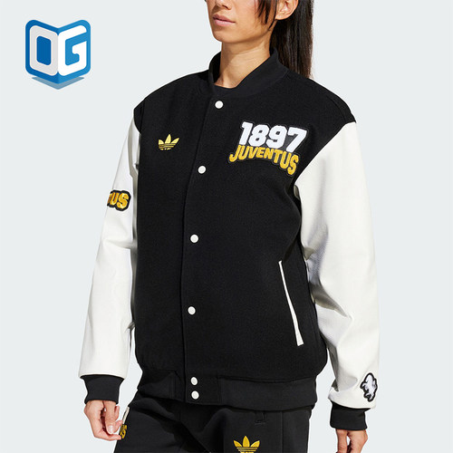 Adidas/阿迪达斯正品三叶草男士保暖宽松休闲运动棉服JF0451