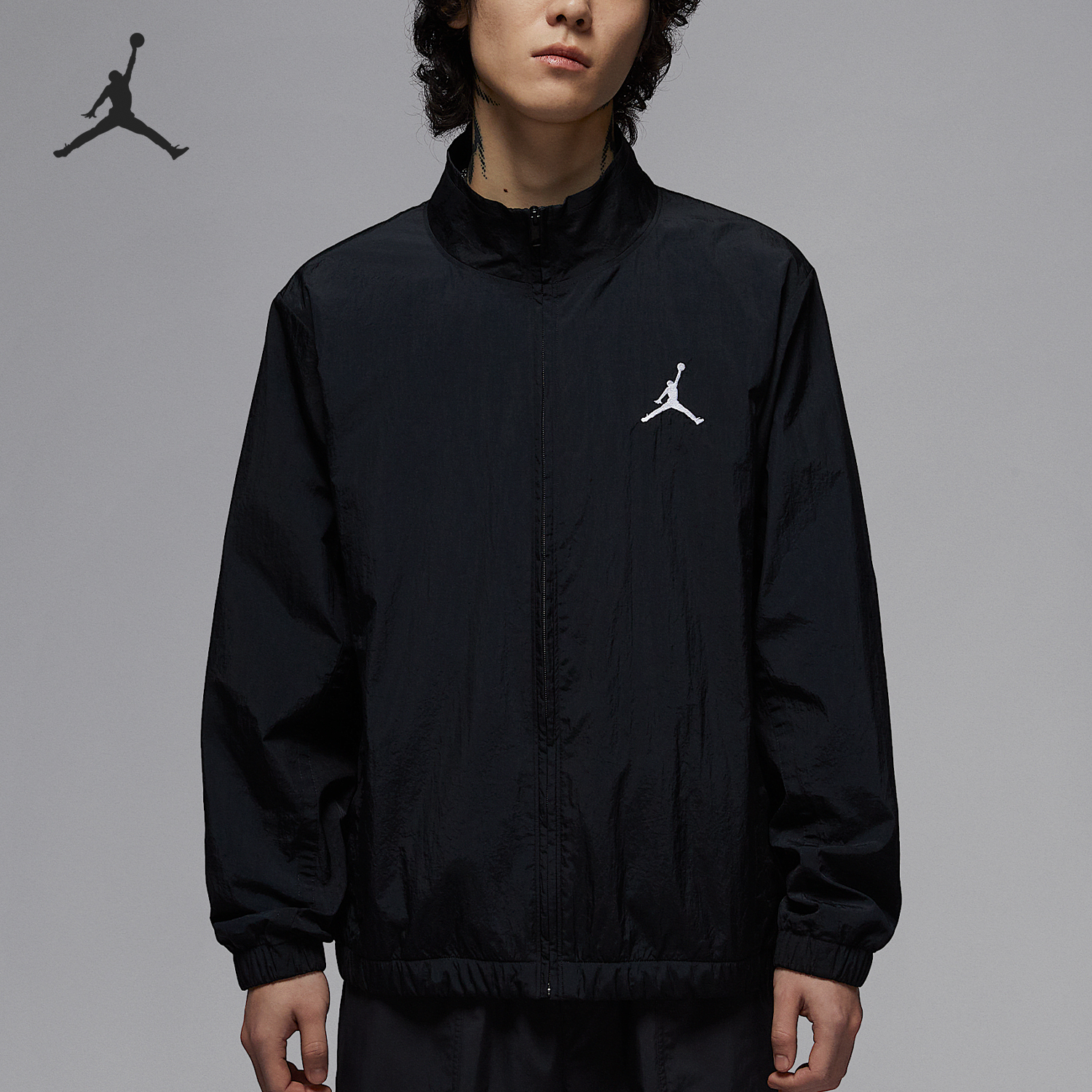 Nike/耐克官方正品JORDAN男士立领梭织轻盈休闲外套IH0832-010