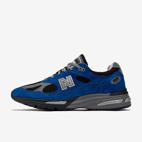 New Balance新百伦正品NB 991 V2男女同款低帮耐磨跑步鞋U991KB2