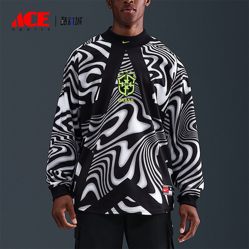 Nike/耐克正品2025男士运动圆领套头耐穿时尚足球上衣IO0795-010