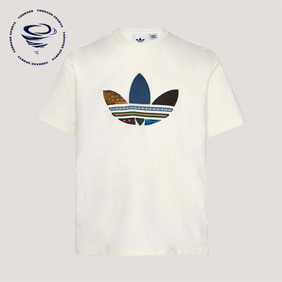 Adidas/阿迪达斯正品三叶草男士运动松弛感宽松轻盈短袖T恤KW5670