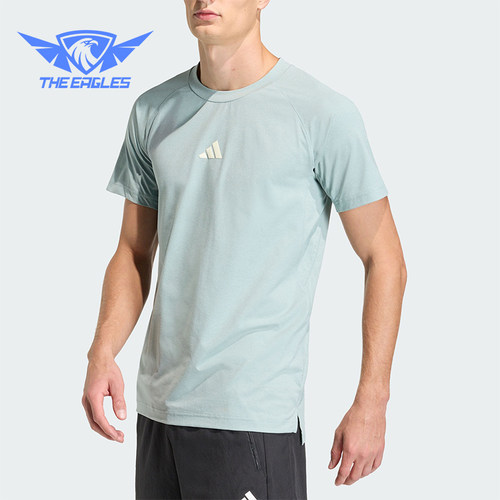 Adidas/阿迪达斯正品TRAINING T-SHIRT男士运动健身短袖T恤HZ9649
